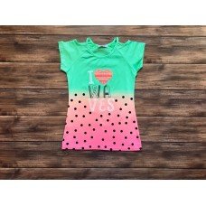 Футболка-туніка для дівчинки